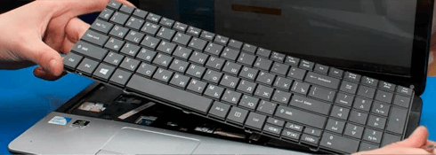 Замена клавиатуры на ноутбуке, цены на ремонт и замену клавиатуры и тачпада в Москве